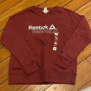 Reebok Maroon Crewneck Sweater